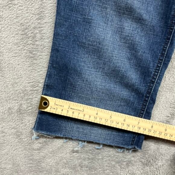 Lei Jeans Junior 13 Jort Blue Embroidered Back Pocket Denim‎ - Picture 7 of 7